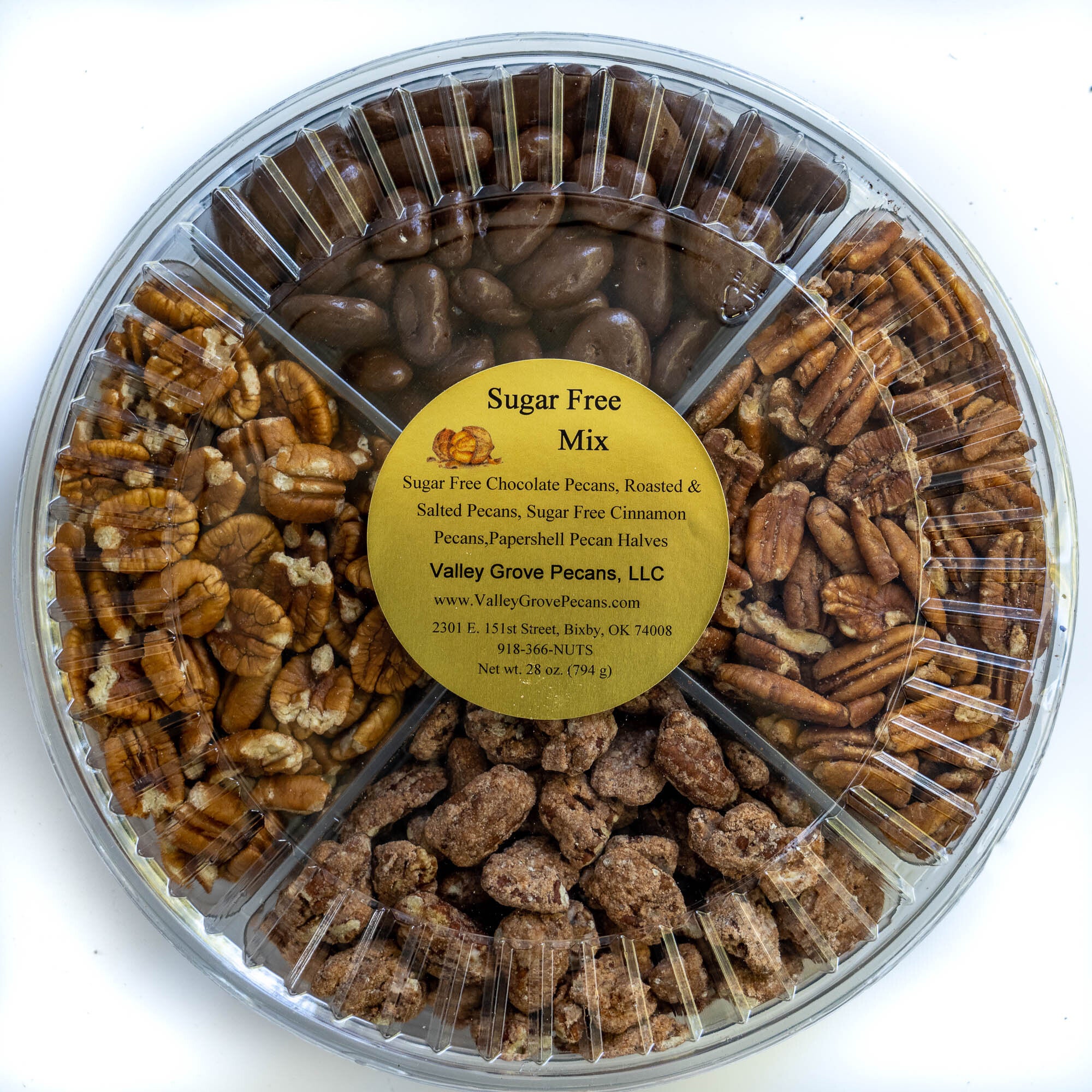 Sugar Free Sampler: VALLEY GROVE PECANS